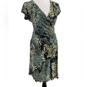 Joseph Ribkoff | butterfly wrap dress